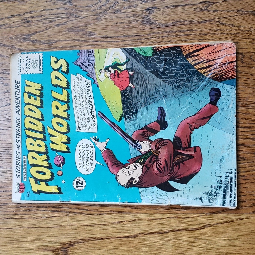 Vintage 60s Forbidden Worlds No. 122 American Comics Group Comic Book